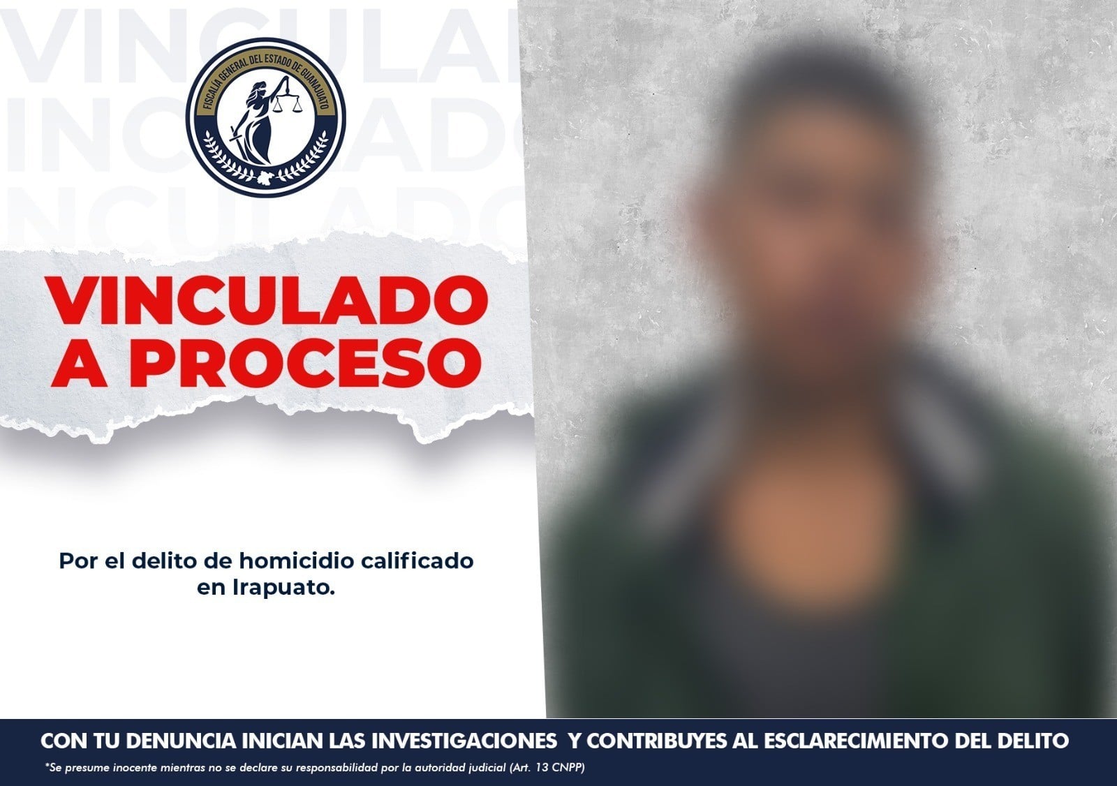 Cae “El Tuta“, presunto homicida de una niña de dos años en Las Huertas