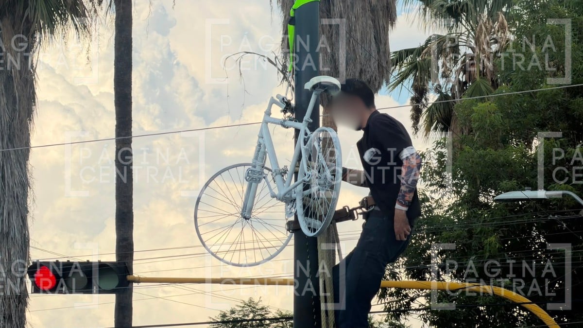 Ciclistas se movilizan por Martha: instalan memorial para la mujer atropellada en León