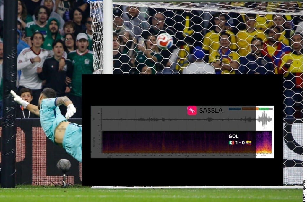 Registran sismógrafos gol de Quiñones ante Ecuador