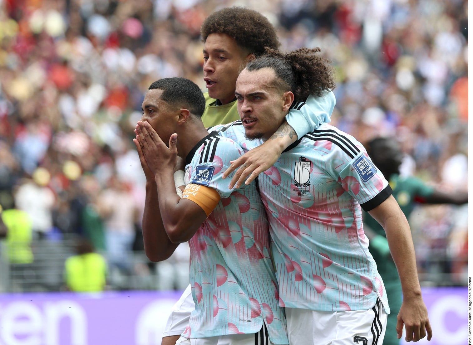 Reacciona Bélgica de un 2-0 y echa a Senegal