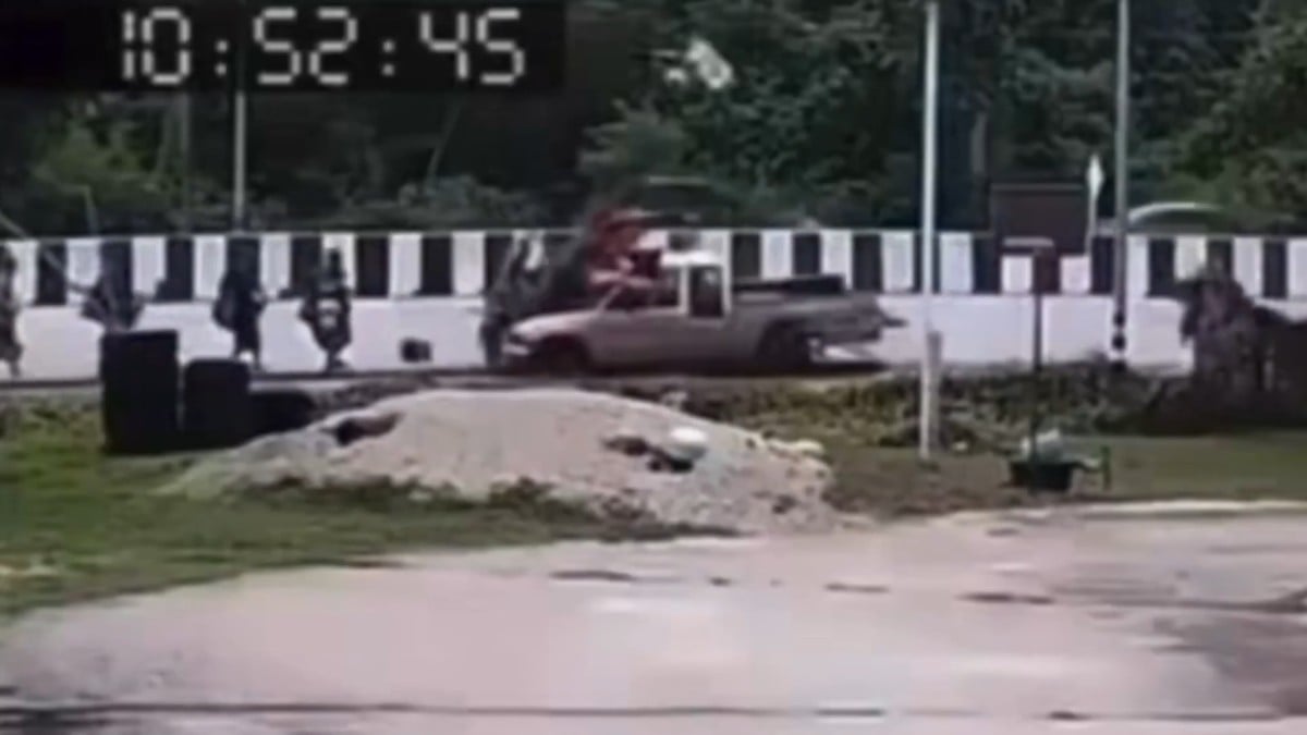 Atropellamiento en Tailandia