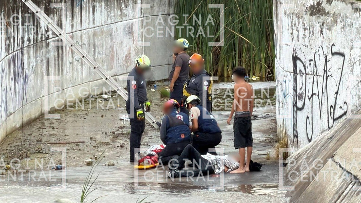 Dos menores son arrastrados por el río Marichis y son rescatados en la colonia Piletas