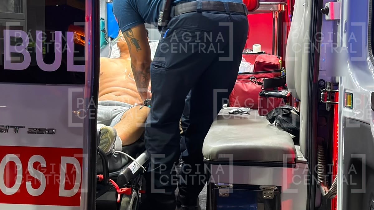 Trasladan a hombre baleado en estado crítico en Loma Bonita