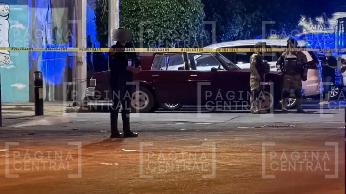 Ataque armado en Guanajuato capital deja un muerto y dos lesionados