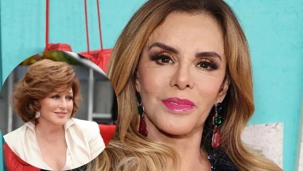 Angélica María regresa a la televisión y responde a amenaza de demanda de Lucía Méndez