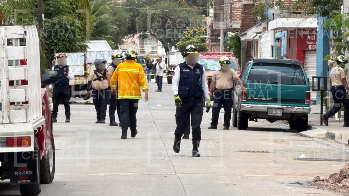 ¡Flamazo! Prende un cigarro en el baño y explota fuga de gas en San José del Consuelo