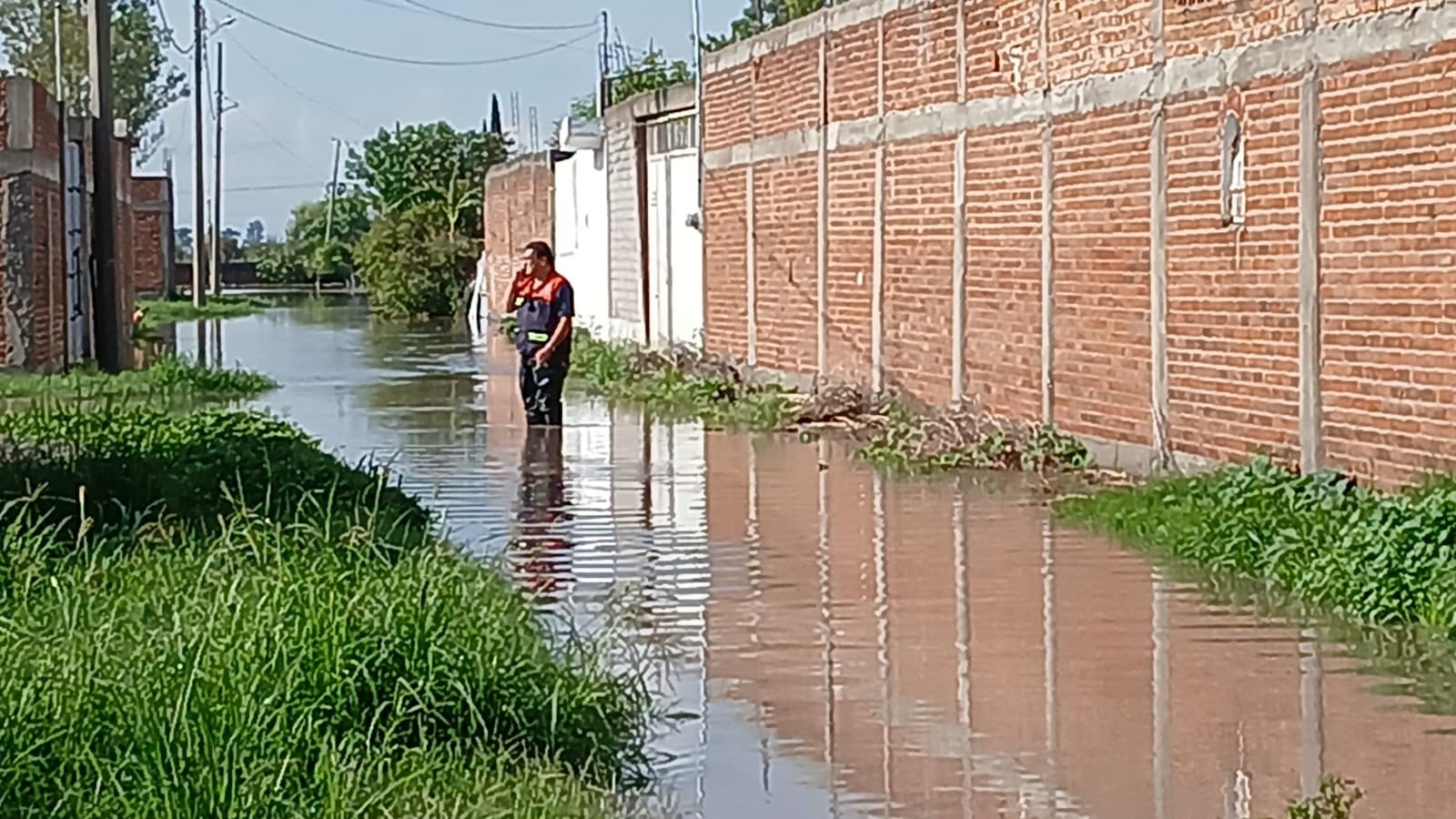Inundación en Salamanca Inundación en Salamanca