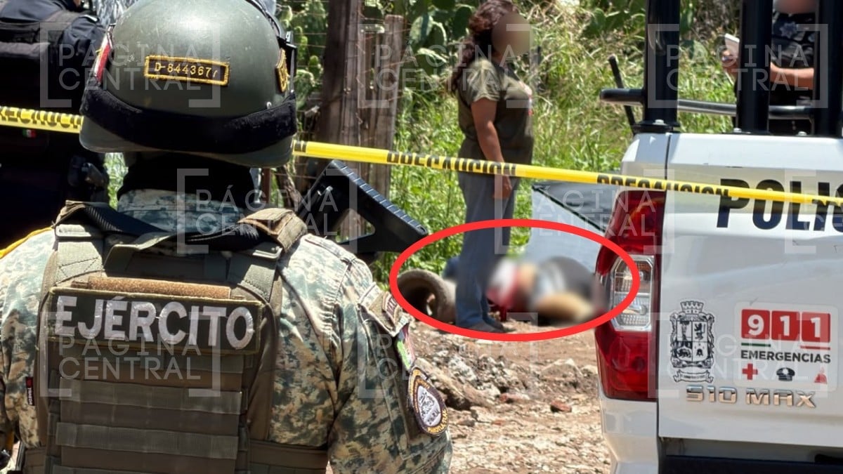 “Pensé que eran 'cuetes', vi todo el corredero” Matan a hombre a balazos en la colonia Medina