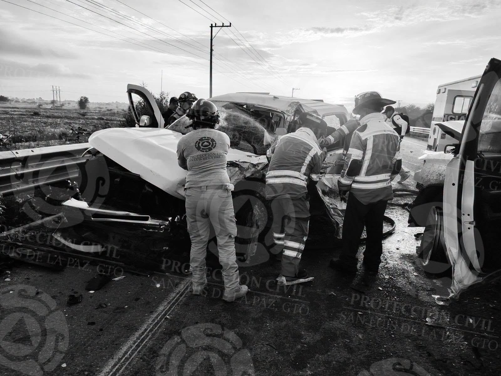 Accidente en San Luis de la Paz