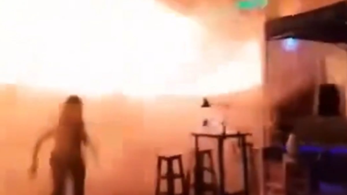 Incendio en Tailandia