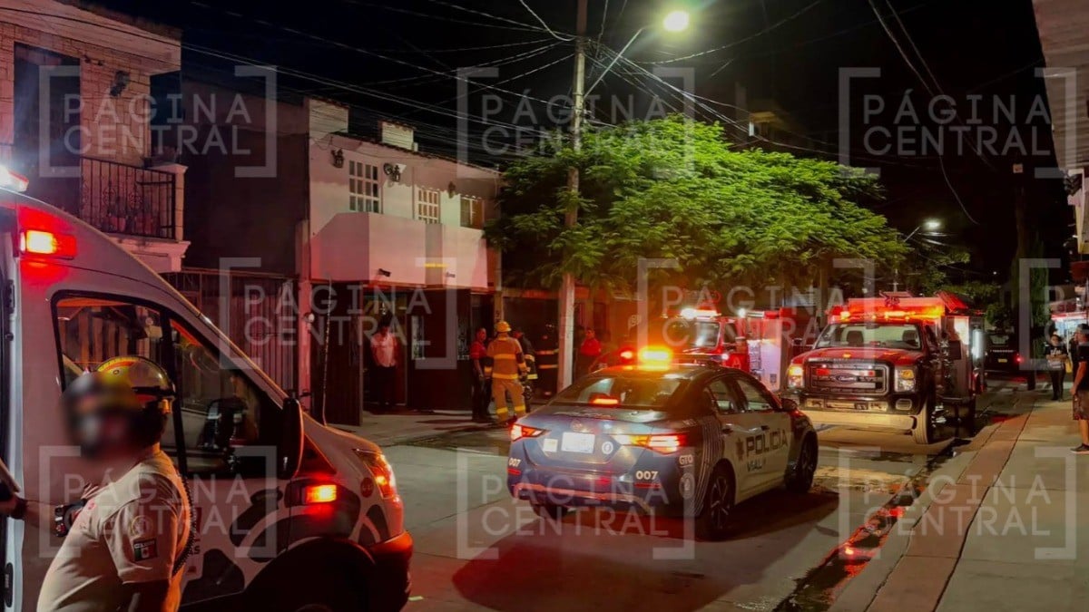 Rescatan a menor y a su mascota de incendio en colonia San Isidro