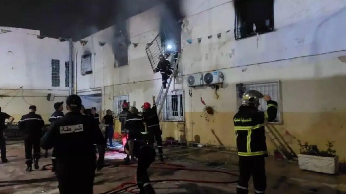 Mueren niños por incendio en un orfanato en Argelia