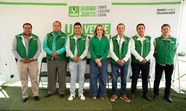 Partido Verde fortalece presencia en Guanajuato con nuevos coordinadores distritales