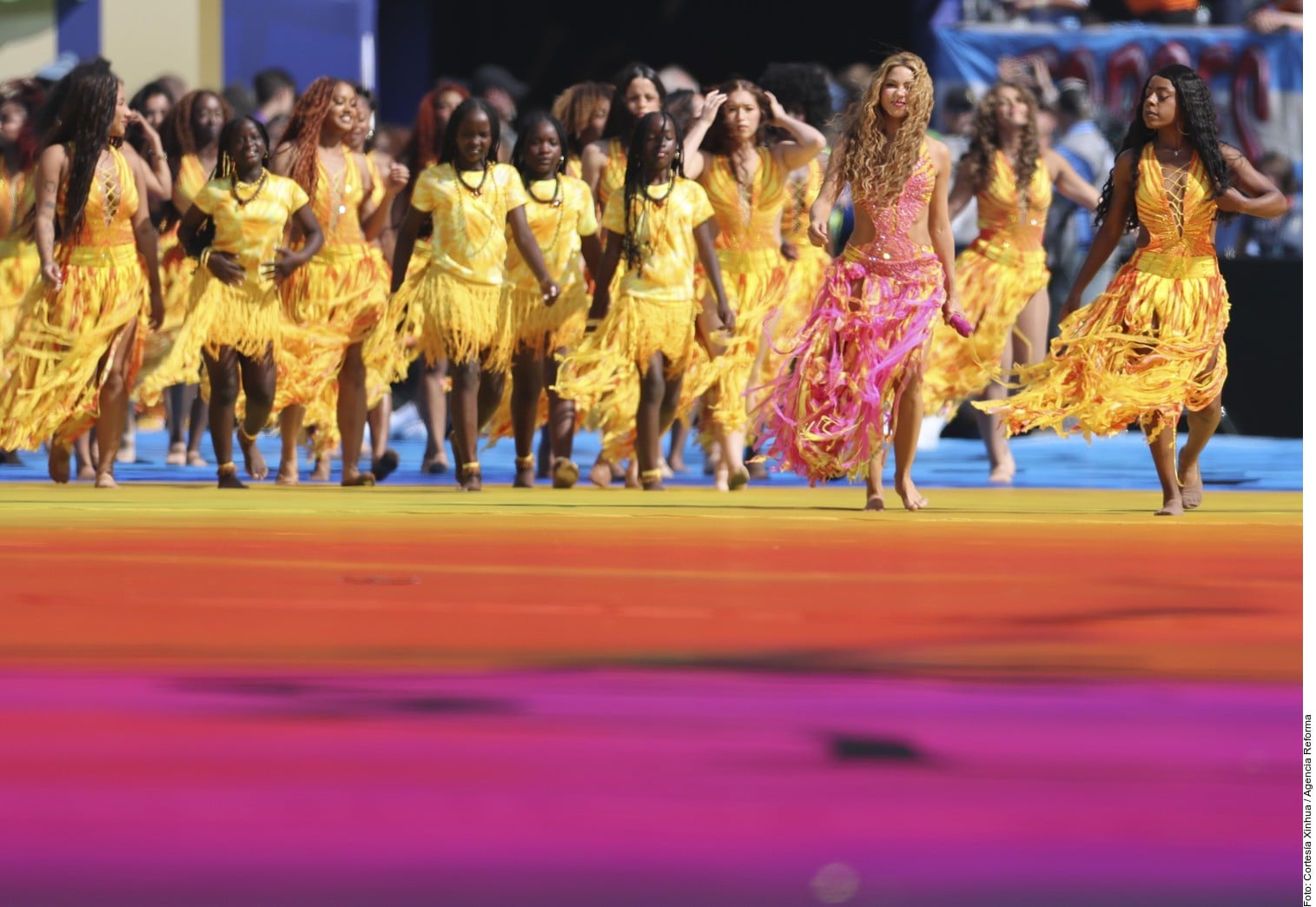 Con estrellas internacionales como Shakira, Madonna, BTS o Justin Bieber, el primer show de medio tiempo en la final del Mundial fue todo un éxito