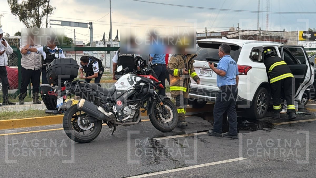 Muere pequeño tras choque en Bulevar Morelos 