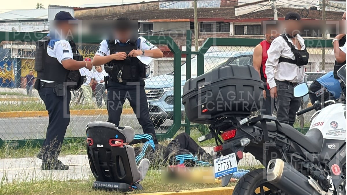Muere pequeño de 5 años tras choque contra objeto fijo en el bulevar Morelos