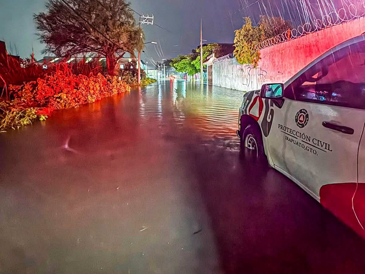 Lluvias en Irapuato