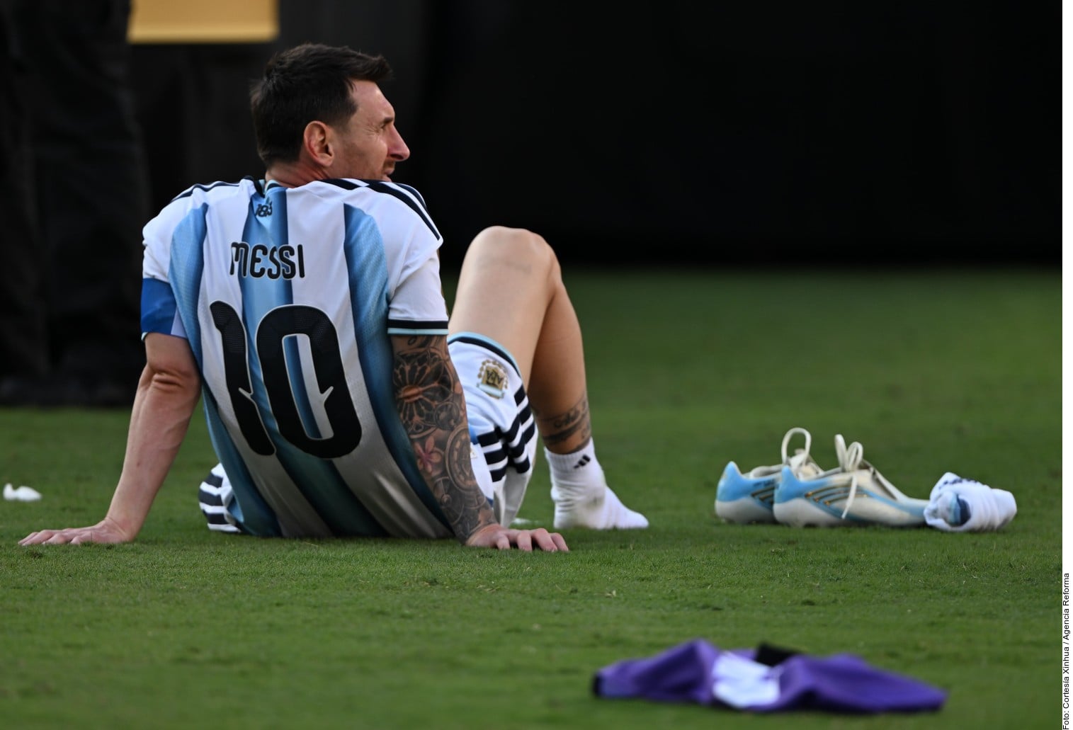 El dolor es muy grande: Lionel Messi