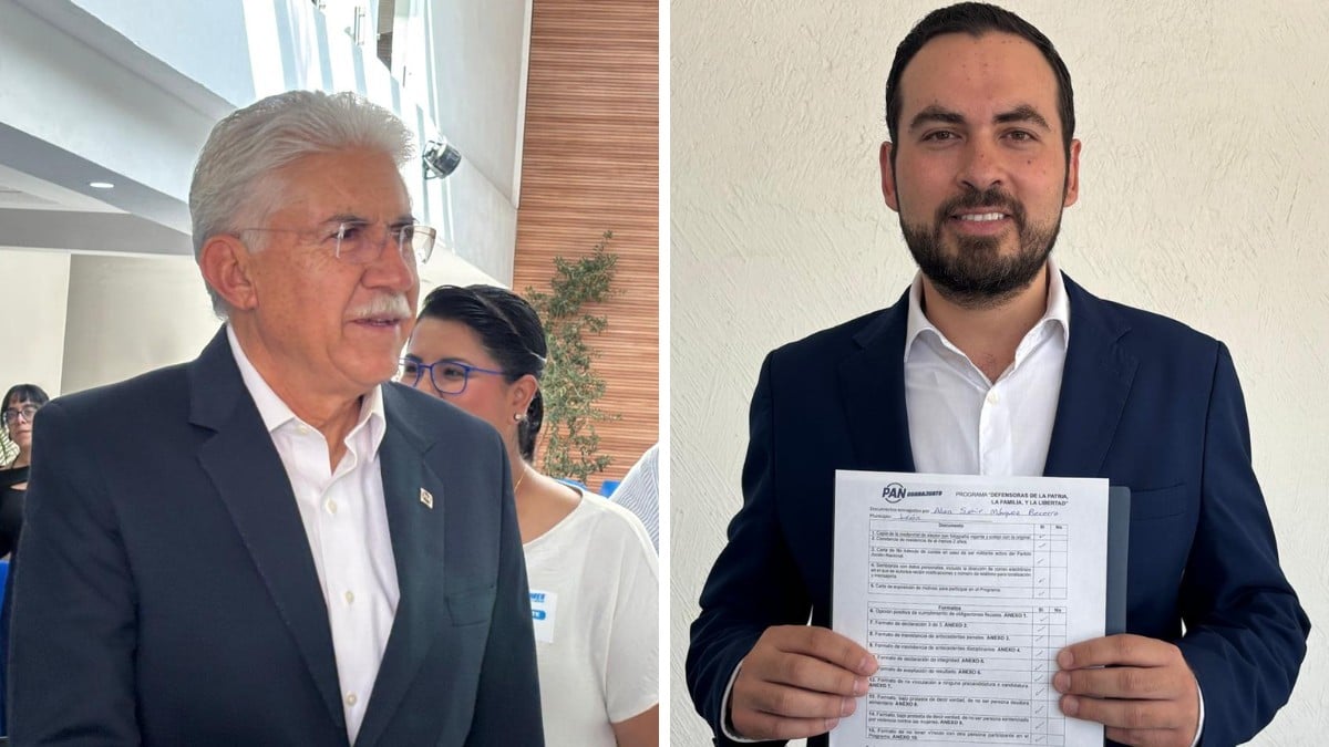 Luis Ernesto Ayala y Alan Márquez se registran para buscar la candidatura del PAN en León