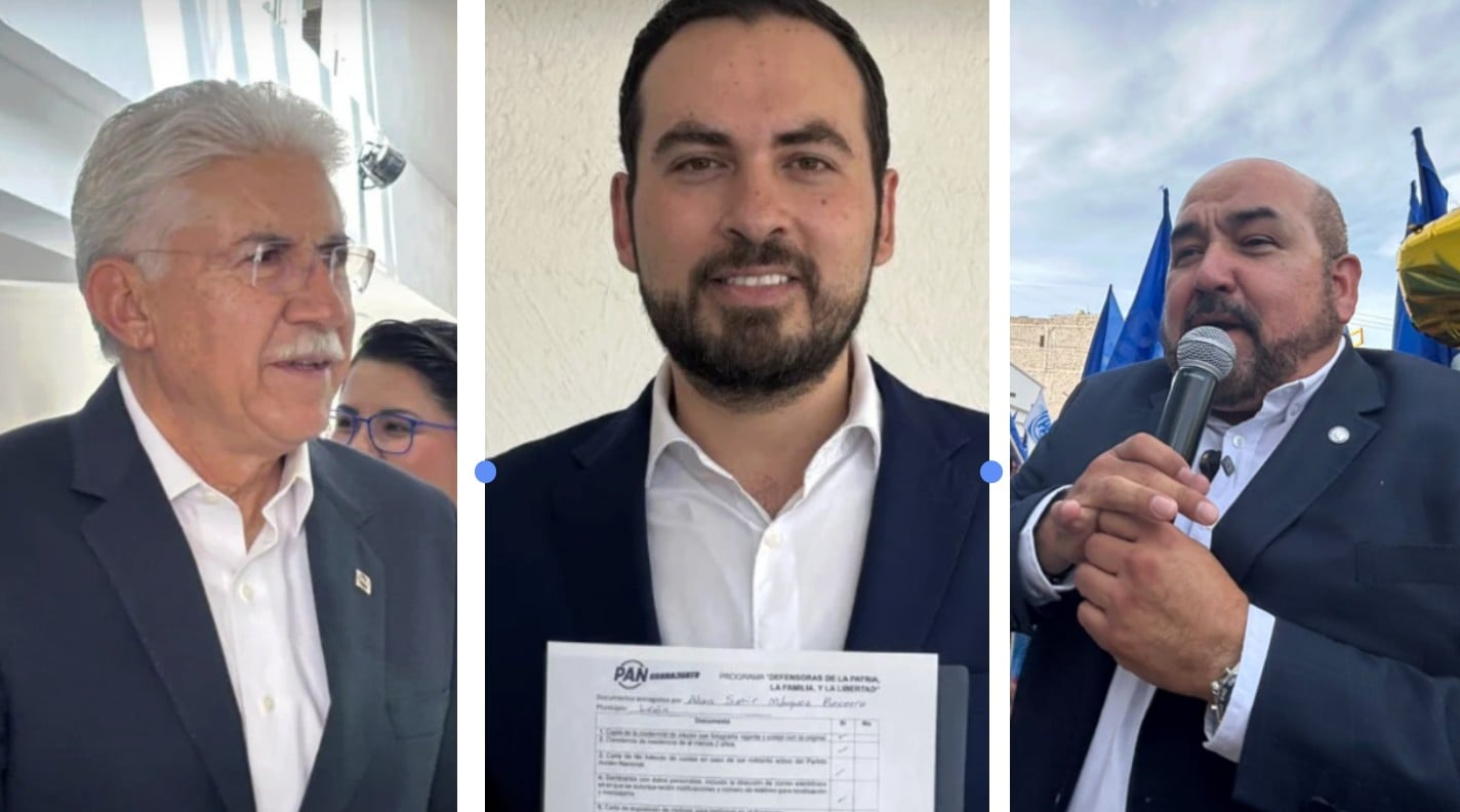 Luis Ernesto Ayala, Alan Márquez y Jorge Espadas se registran para buscar la candidatura del PAN en León