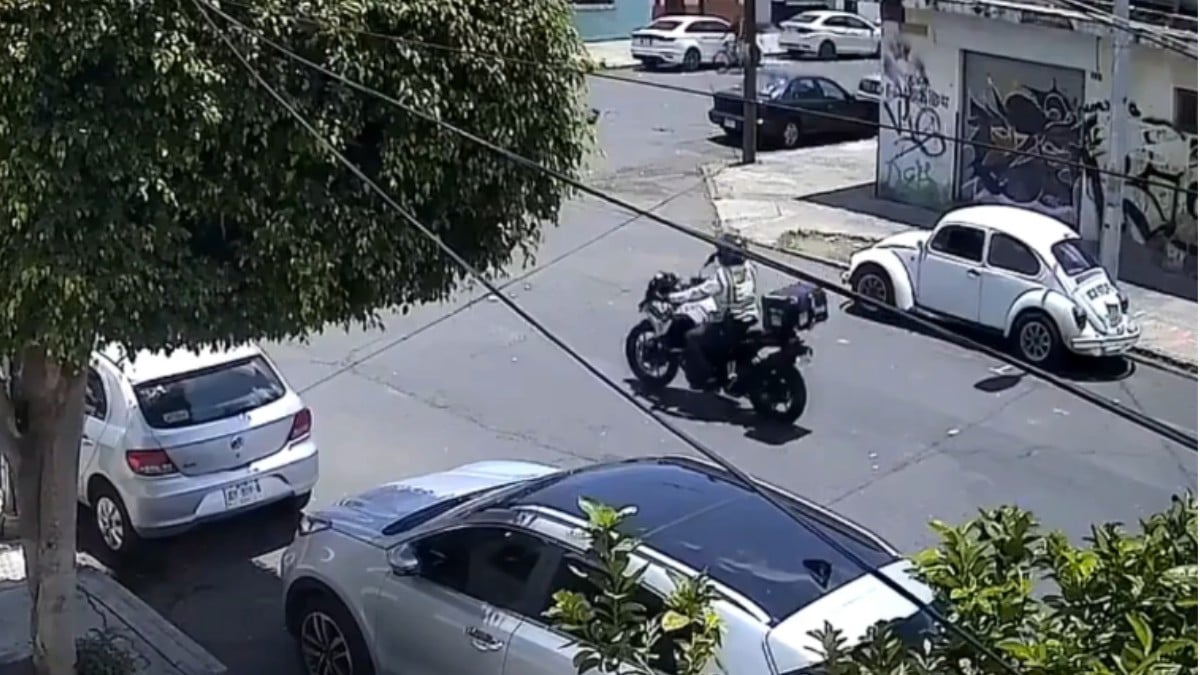 Motociclista fallecida