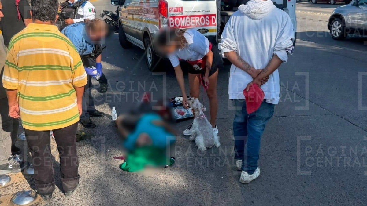 Adulto mayor atropellado por motociclista en la León I está grave