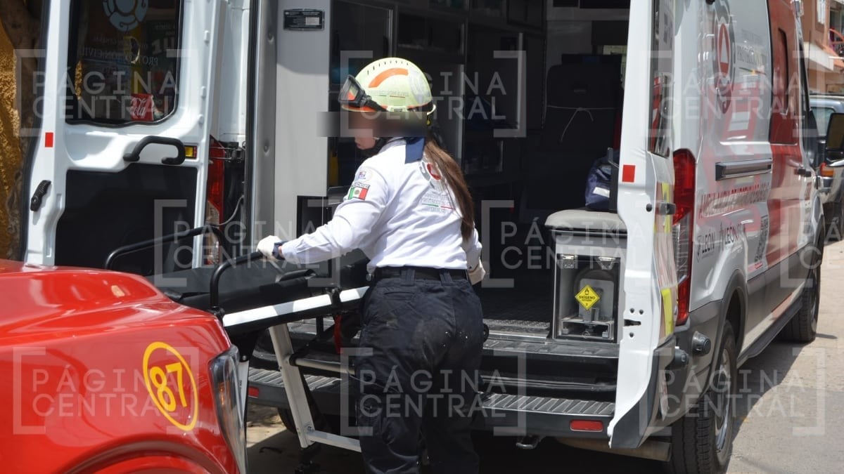 Albañil sufre descarga eléctrica mientras trabajaba en azotea de Presitas del Consuelo
