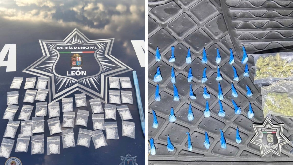 Detenidos con droga en León