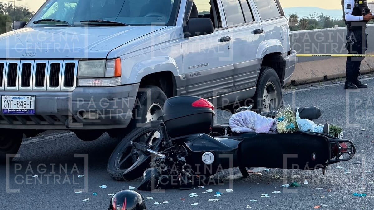 Muere mujer que circulaba en moto con su familia en puente de La Herradura