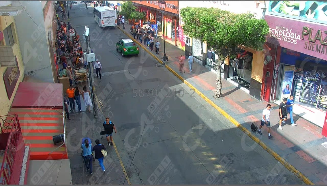 Humo en Zona Centro de León