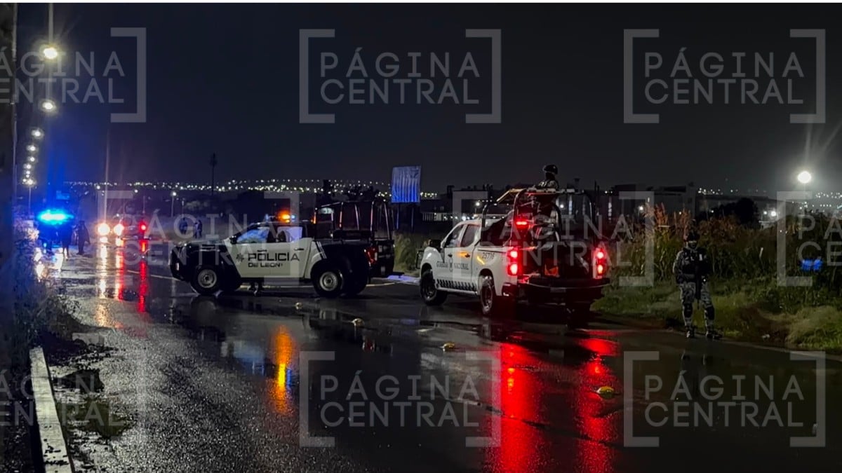 Reportan hombre atropellado en León, pero en realidad lo habían asesinado a balazos
