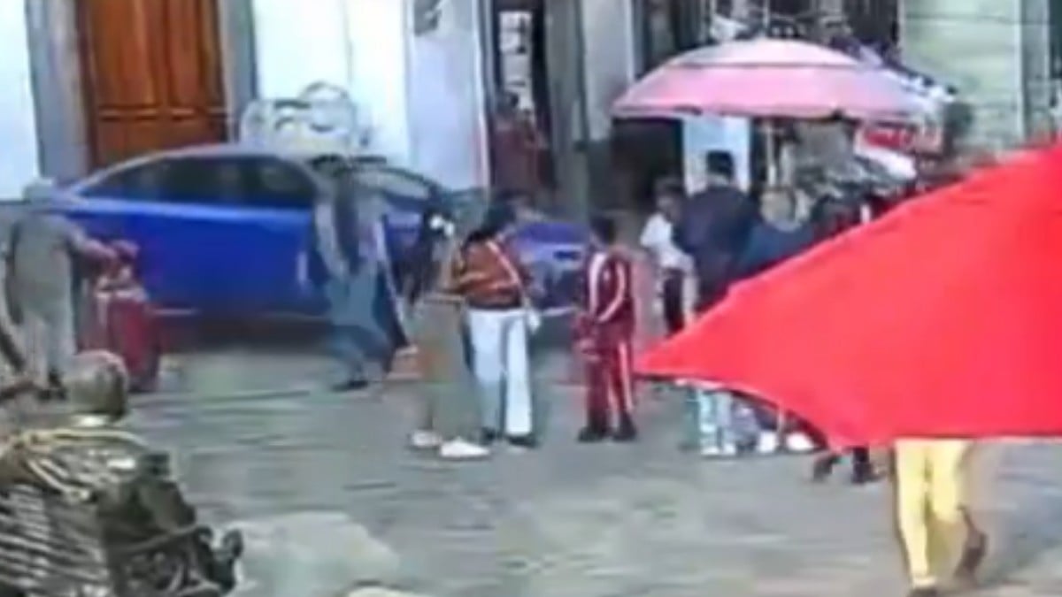 Atropellamiento en Zacatlán