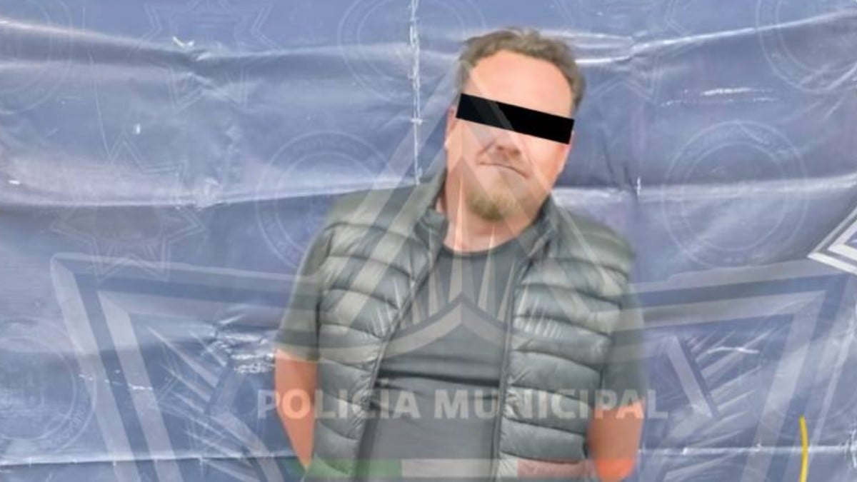 ¡Vio a la policía y se echó a correr entre la maleza! Detienen a un hombre armado en León