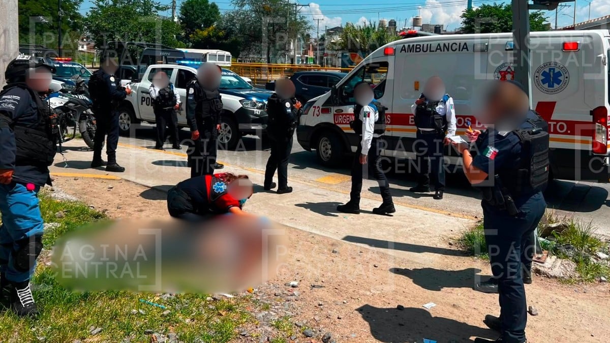 Joven cae de puente en León y lo llevan en 'Ola Verde' al hospital