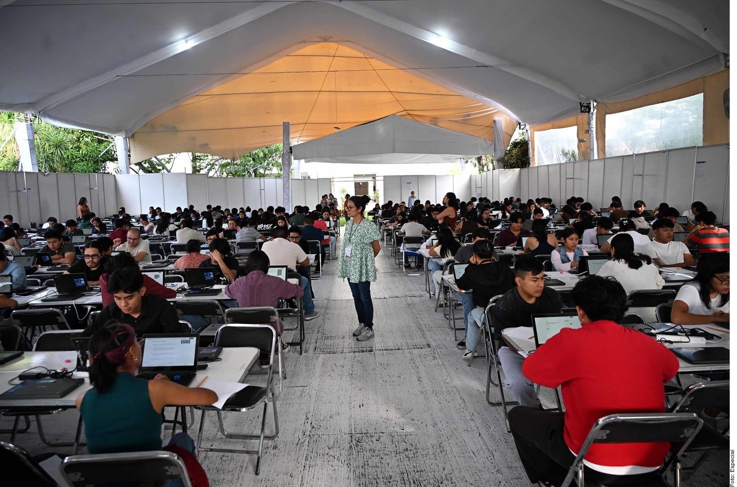 Faltó 53% de convocados a examen de UNAM en Oaxaca