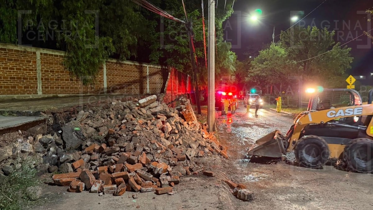Barda cayó durante tromba en Balcones del Campestre