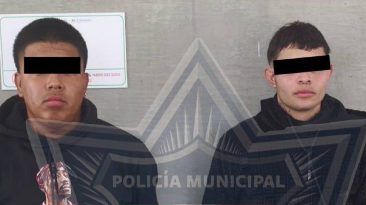 Frustra policía de León asalto a negocio de celulares y detiene a dos sujetos