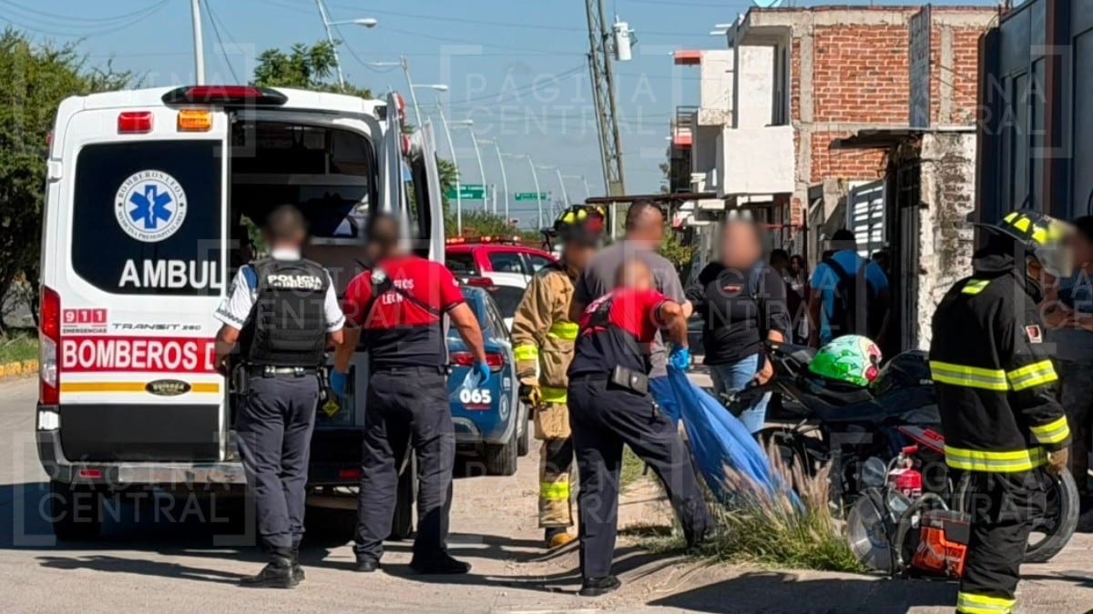 Motociclistas choque en Eje Metropolitano