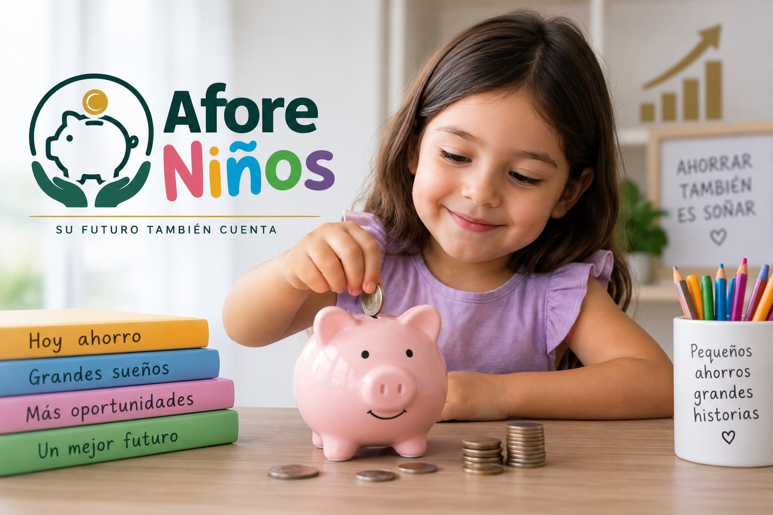 Afore Niños: Así puedes empezar a ahorrar para el futuro de tus hijos