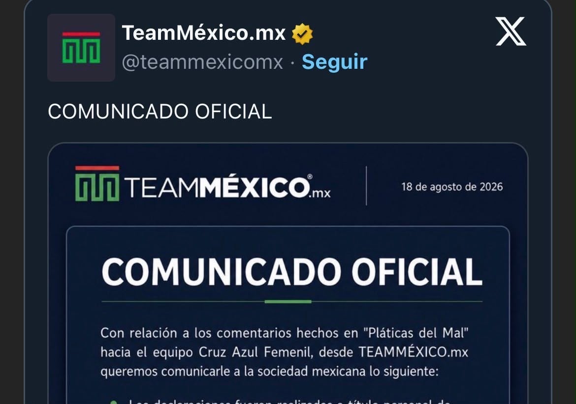 Influencers insultan jugadoras de Cruz Azul