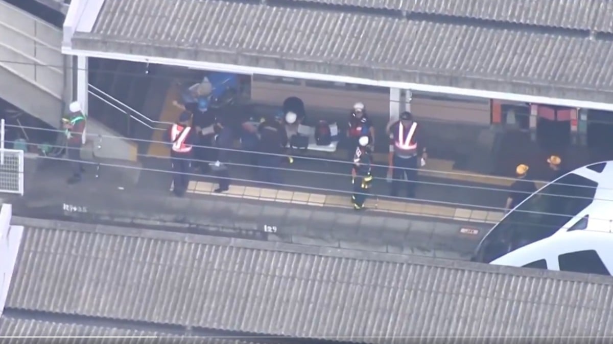 Accidente de tren en Japón