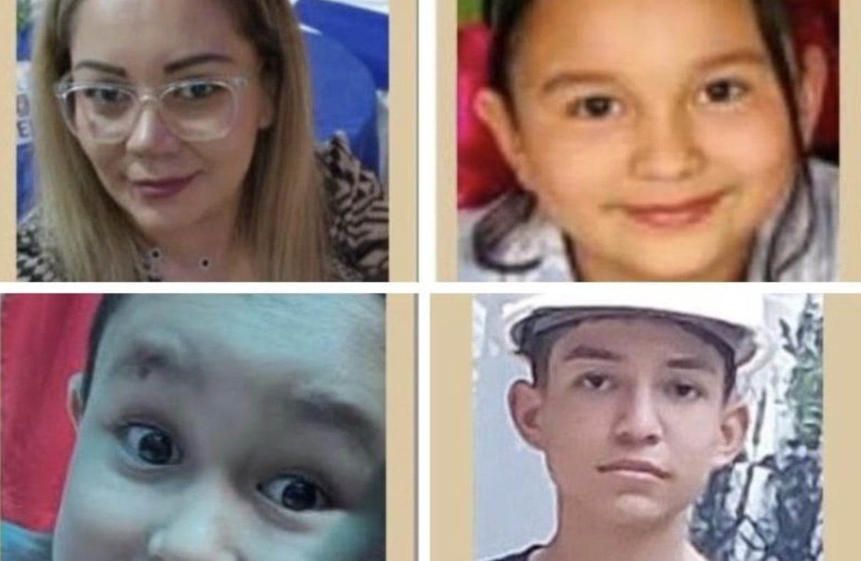 ¡Tragedia e incertidumbre! Desaparecen misteriosamente una madre y sus tres hijos