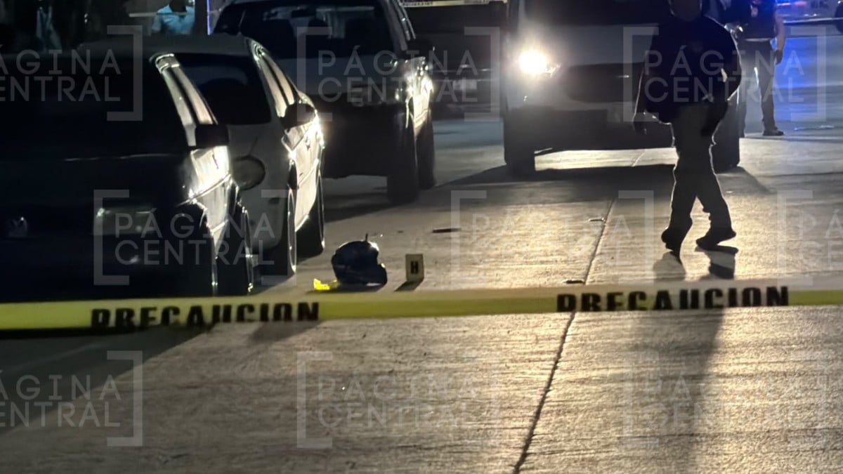 ¡Tragedia sobre el Timoteo Lozano! Muere motociclista tras fuerte accidente