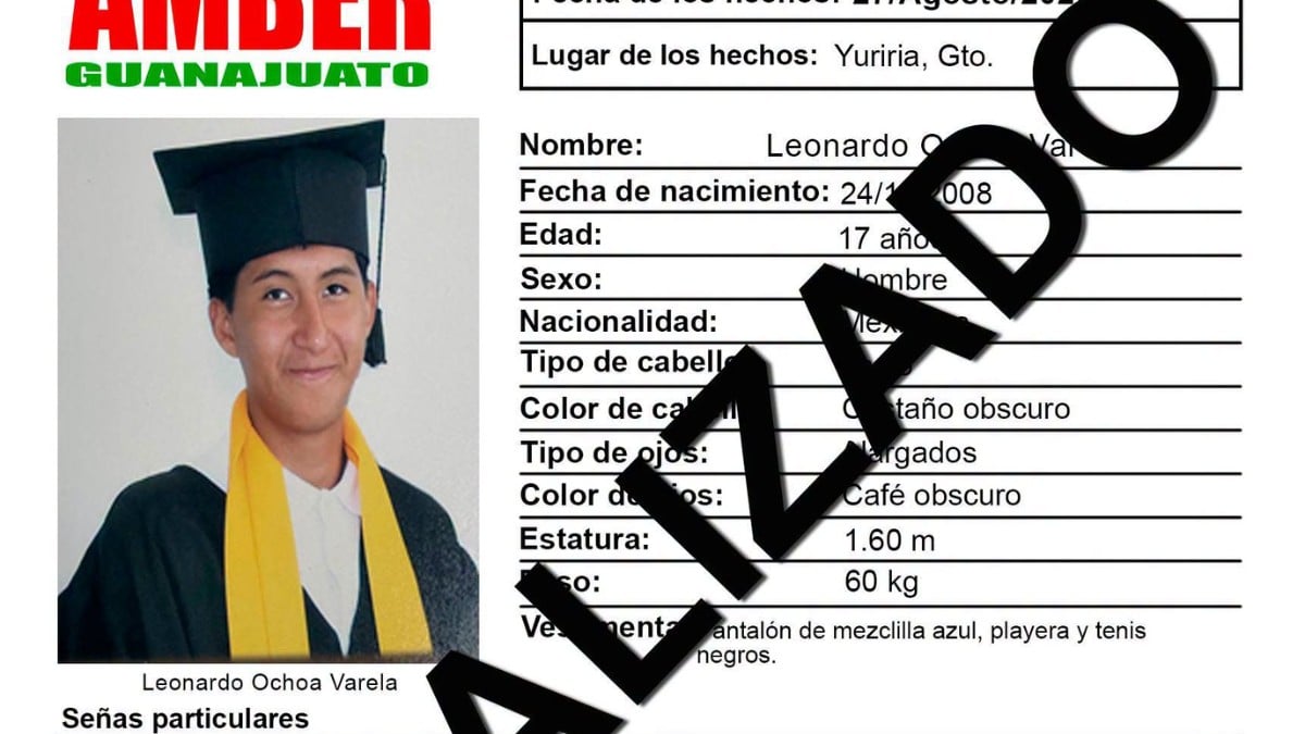 'Fuiste un niño bueno': Encuentran sin vida a menor de 17 años desaparecido en Guanajuato