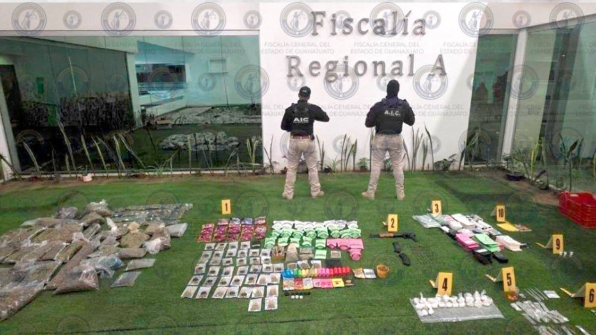 ¡Reventados! ¿Qué encontraron agentes de la Fiscalía durante un cateo en León?