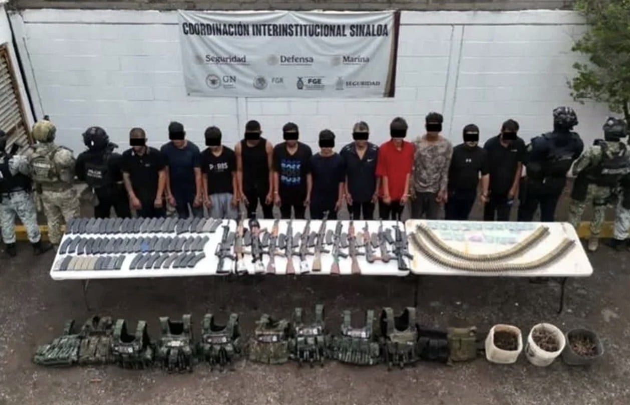 Detienen a 11 Los Chapitos ligados a secuestro de mineros
