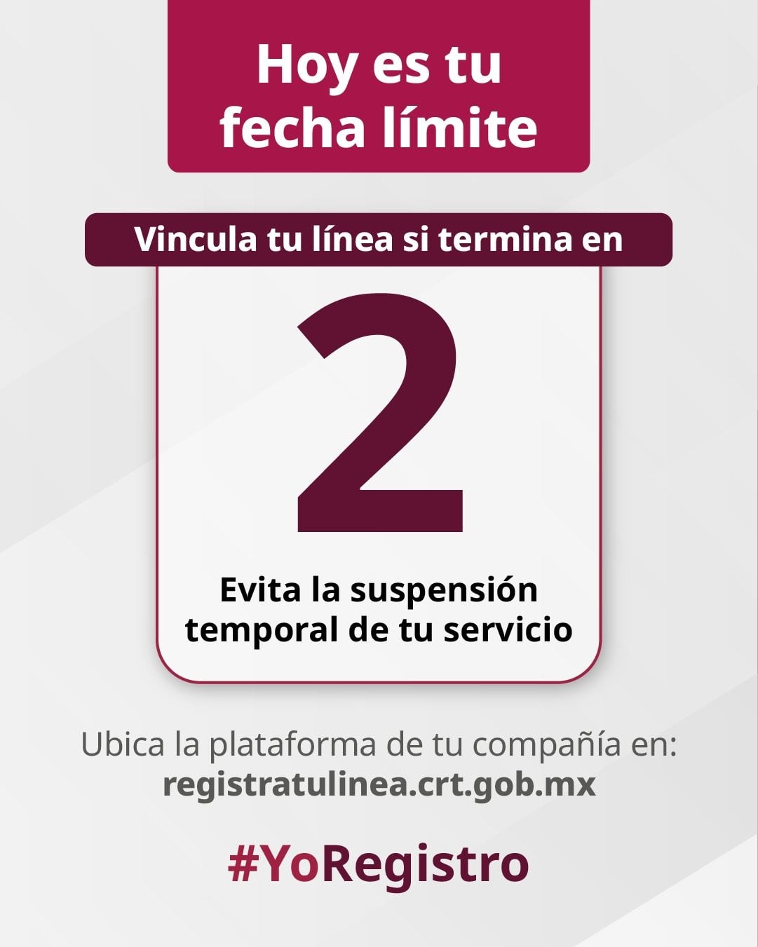Registro de celulares