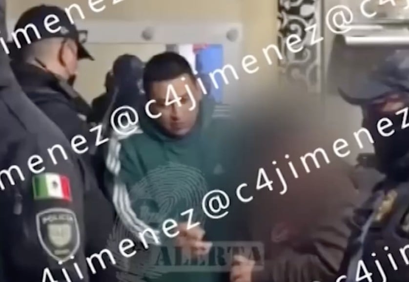 VIDEO Estas fueron las últimas palabras de un presunto sicario a su hijo al ser detenido