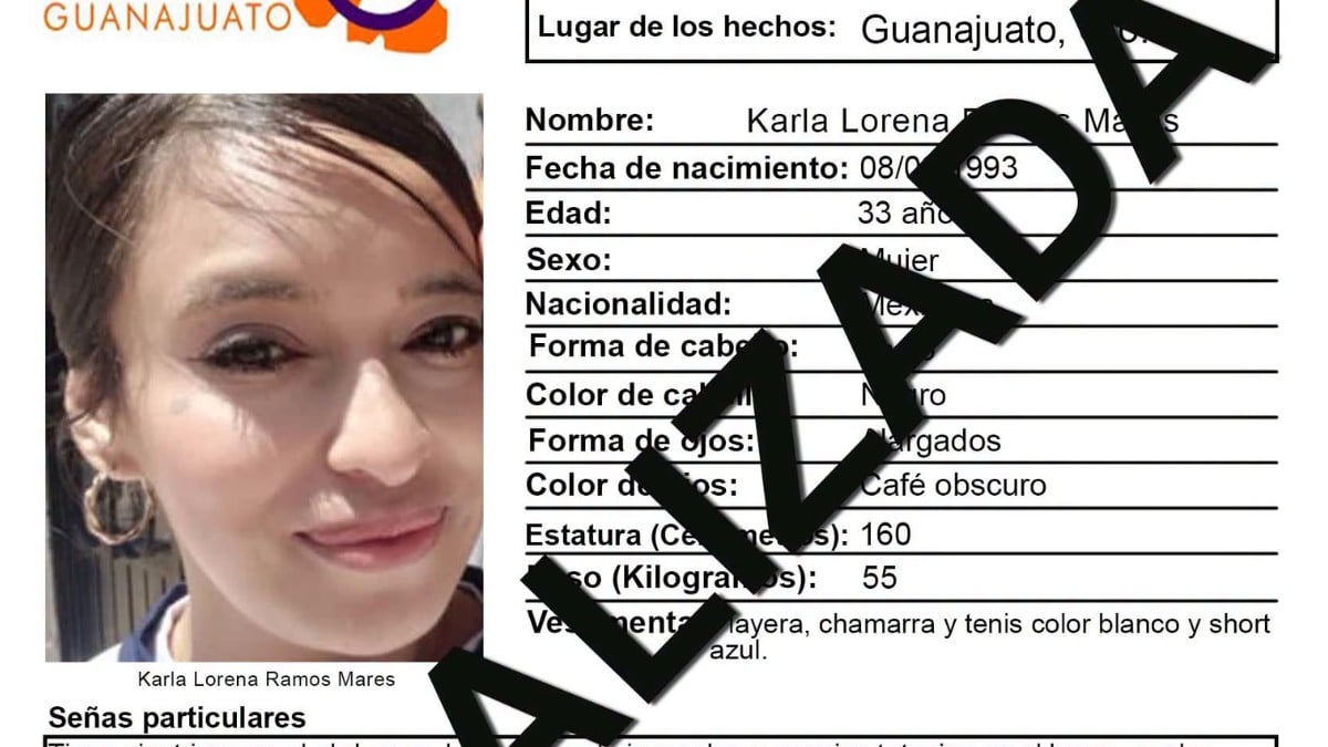 Karla Lorena tenía cinco días desaparecida en Guanajuato; la encontraron sin vida