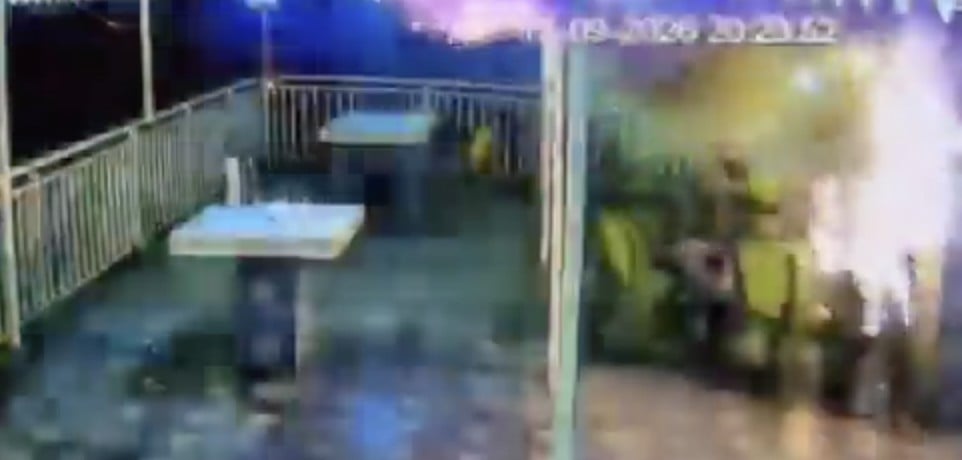 VIDEO Apenas se había casado y cenando esta tragedia sucedió